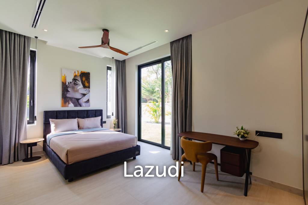 828 sqm modern pool villa on 3200 sqm in Springfield Estate Hua Hin, Cha-Am