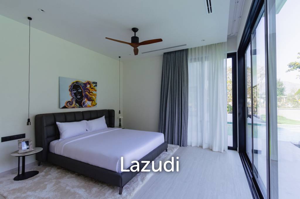 828 sqm modern pool villa on 3200 sqm in Springfield Estate Hua Hin, Cha-Am