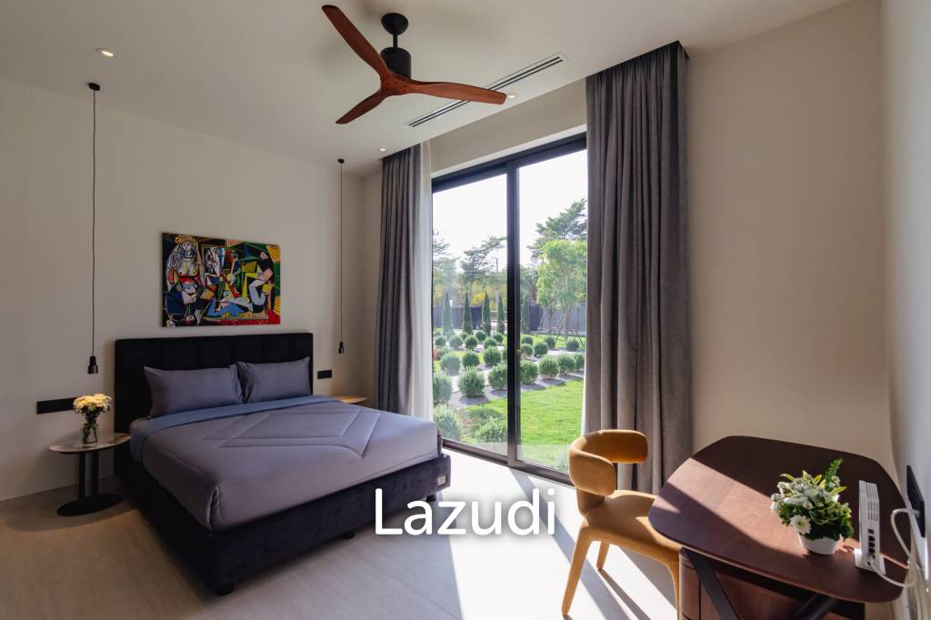 828 sqm modern pool villa on 3200 sqm in Springfield Estate Hua Hin, Cha-Am