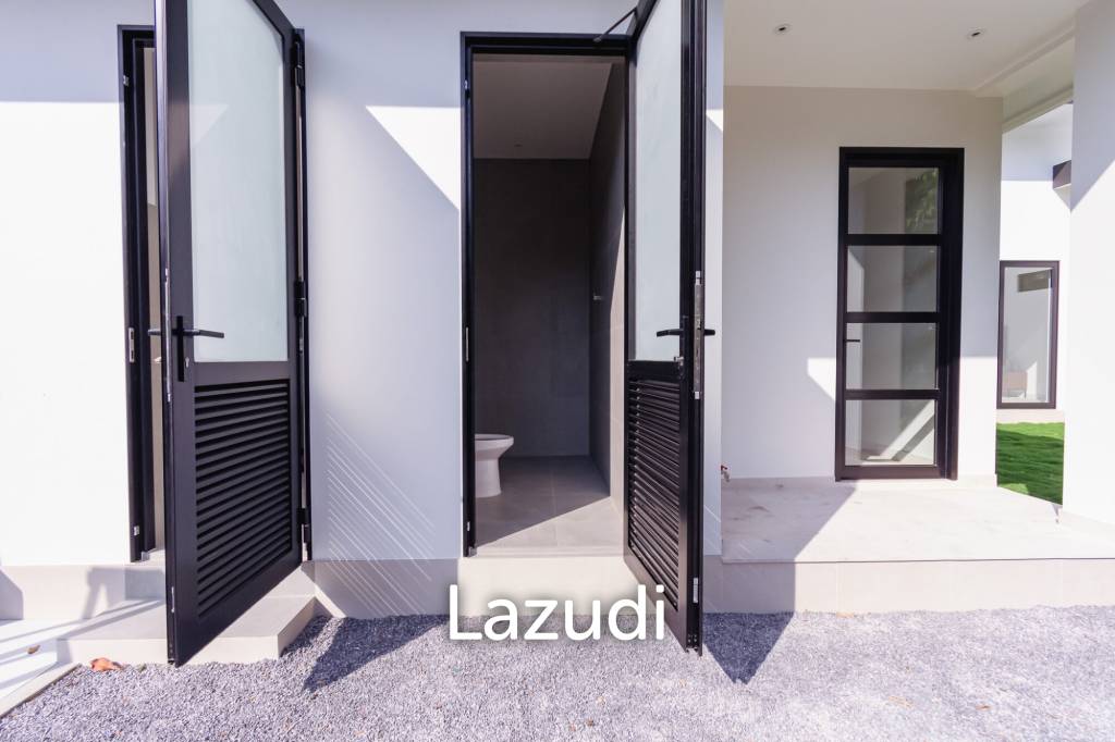 828 sqm modern pool villa on 3200 sqm in Springfield Estate Hua Hin, Cha-Am