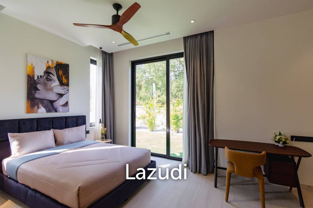 828 sqm modern pool villa on 3200 sqm in Springfield Estate Hua Hin, Cha-Am