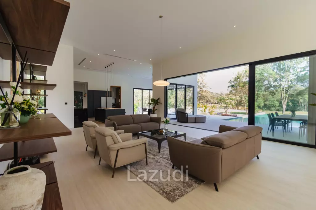 828 sqm modern pool villa on 3200 sqm in Springfield Estate Hua Hin, Cha-Am