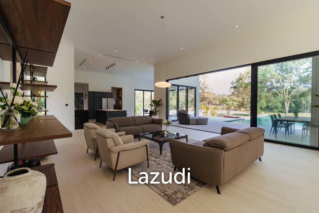 828 sqm modern pool villa on 3200 sqm in Springfield Estate Hua Hin, Cha-Am