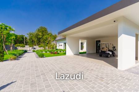 828 sqm modern pool villa on 3200 sqm in Springfield Estate Hua Hin, Cha-Am