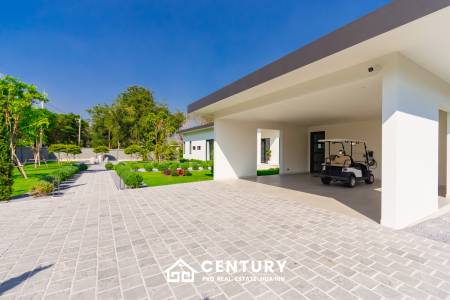 828 sqm modern pool villa on 3200 sqm in Springfield Estate Hua Hin, Cha-Am