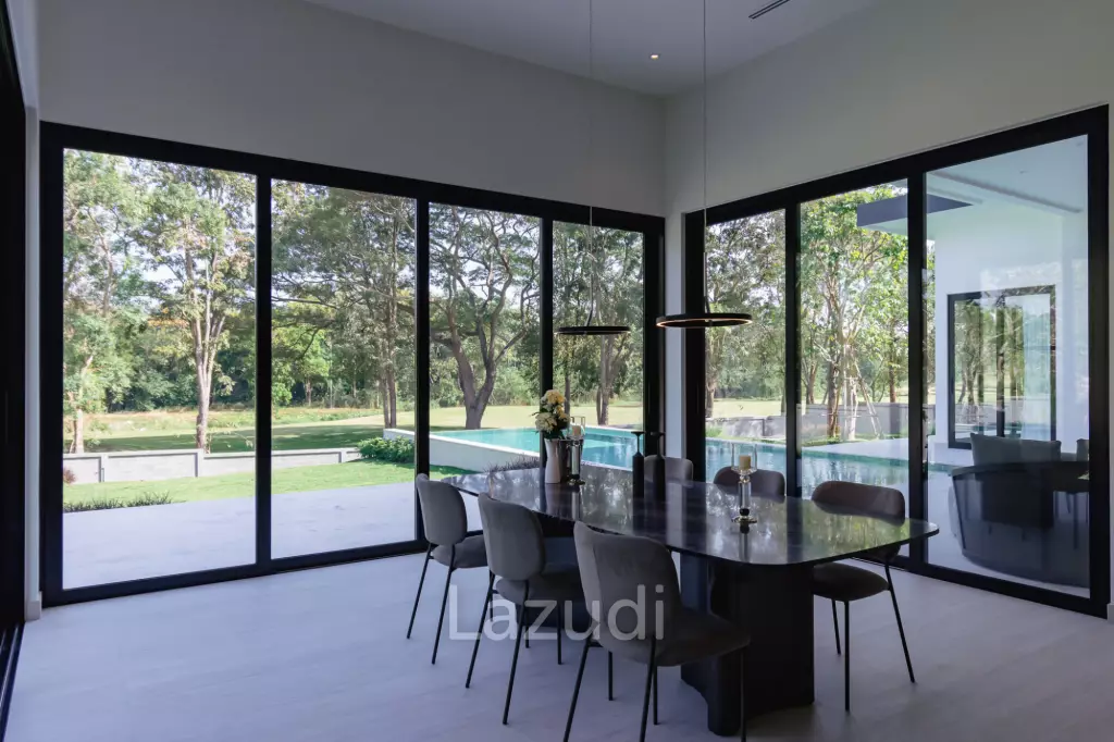 828 sqm modern pool villa on 3200 sqm in Springfield Estate Hua Hin, Cha-Am