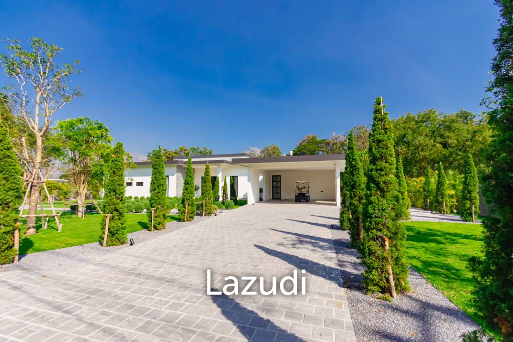 828 sqm modern pool villa on 3200 sqm in Springfield Estate Hua Hin, Cha-Am