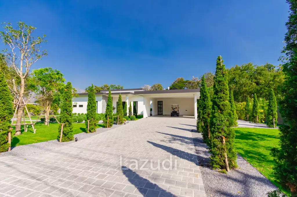 828 sqm modern pool villa on 3200 sqm in Springfield Estate Hua Hin, Cha-Am
