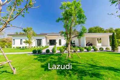 828 sqm modern pool villa on 3200 sqm in Springfield Estate Hua Hin, Cha-Am