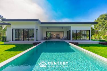 828 sqm modern pool villa on 3200 sqm in Springfield Estate Hua Hin, Cha-Am