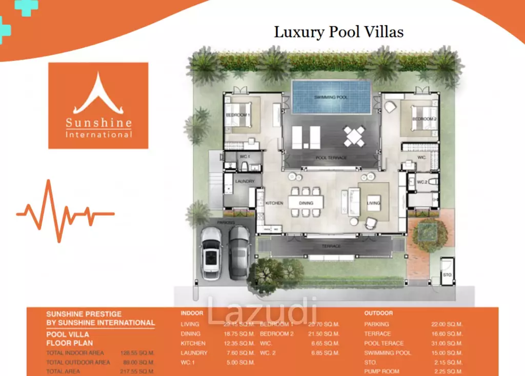 Luxury Pool Villa for Sale SUNSHINE INTERNATIONAL PRESTIGE