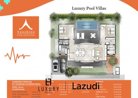 Luxury Pool Villa for Sale SUNSHINE INTERNATIONAL PRESTIGE