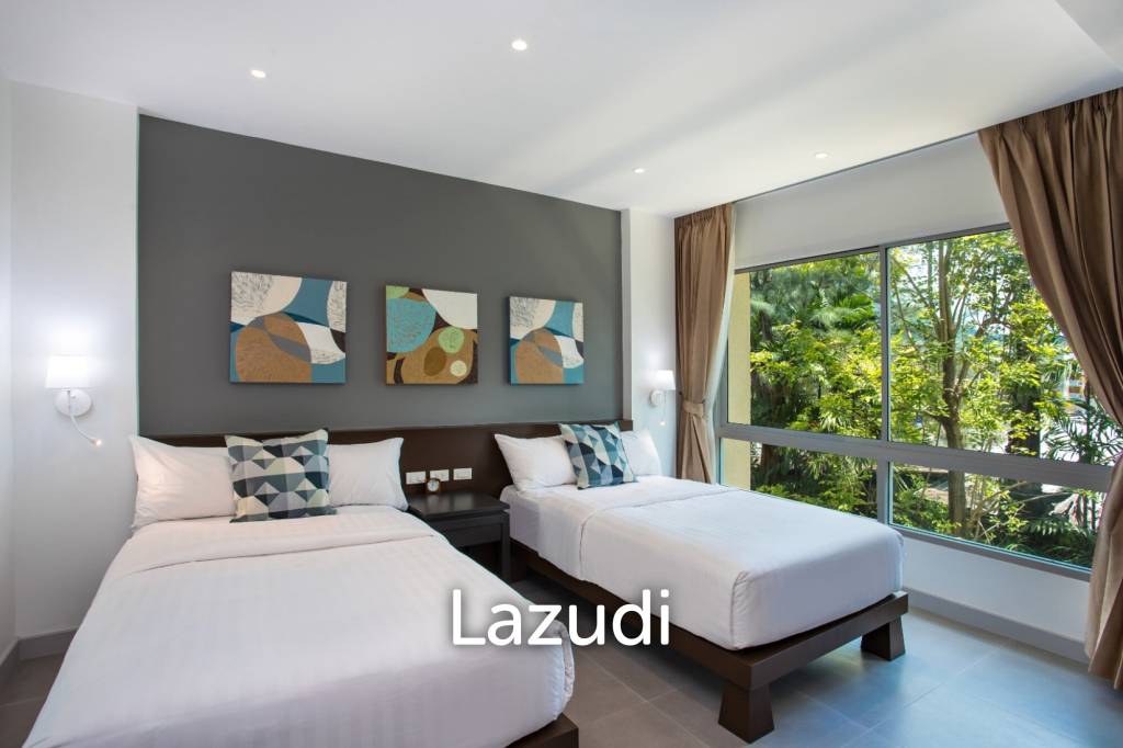 Spacious 2-Bedroom Residence at the 5-Star Paradox Resort, Located Right on Karon Beach