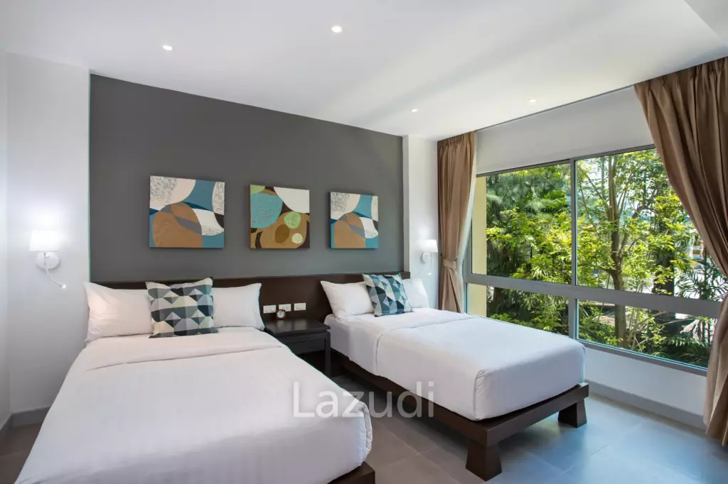Spacious 2-Bedroom Residence at the 5-Star Paradox Resort, Located Right on Karon Beach
