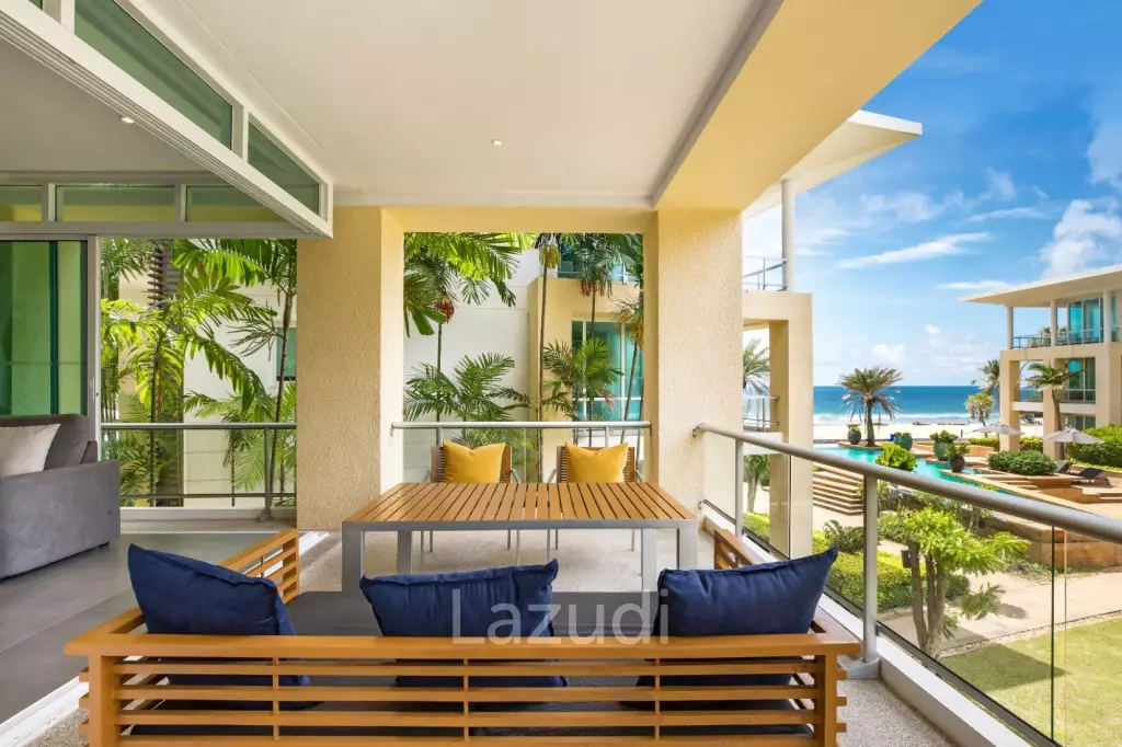 Spacious 2-Bedroom Residence at the 5-Star Paradox Resort, Located Right on Karon Beach