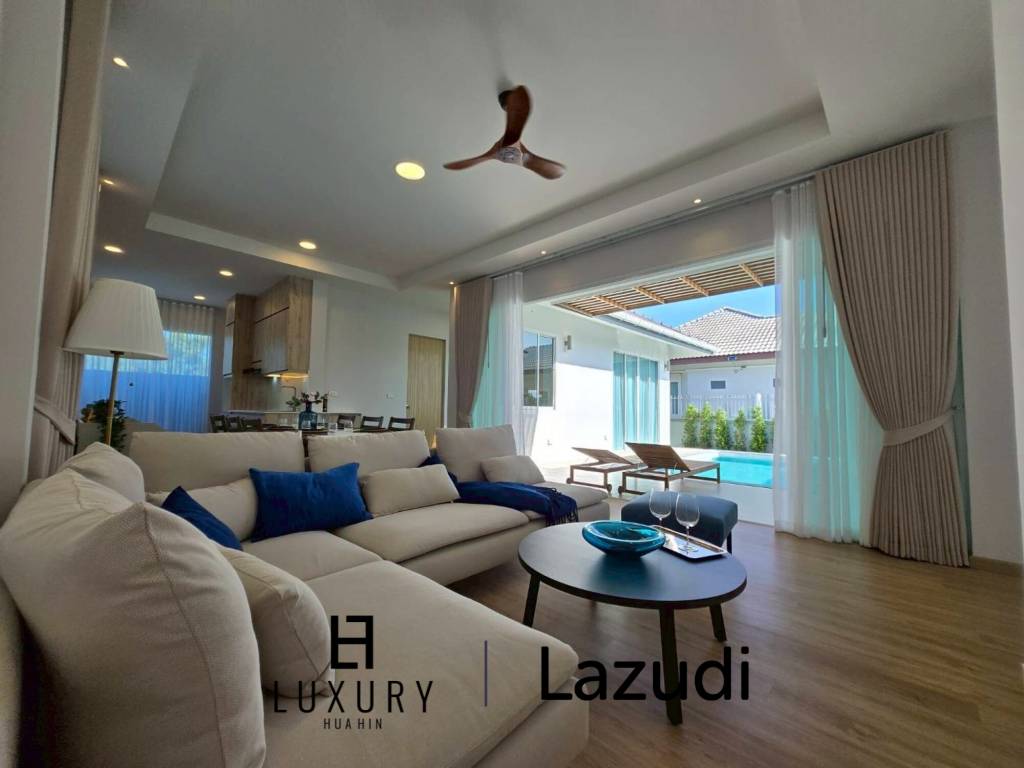 190 sqm modern pool villa in Hin Lek Fai Hua Hin