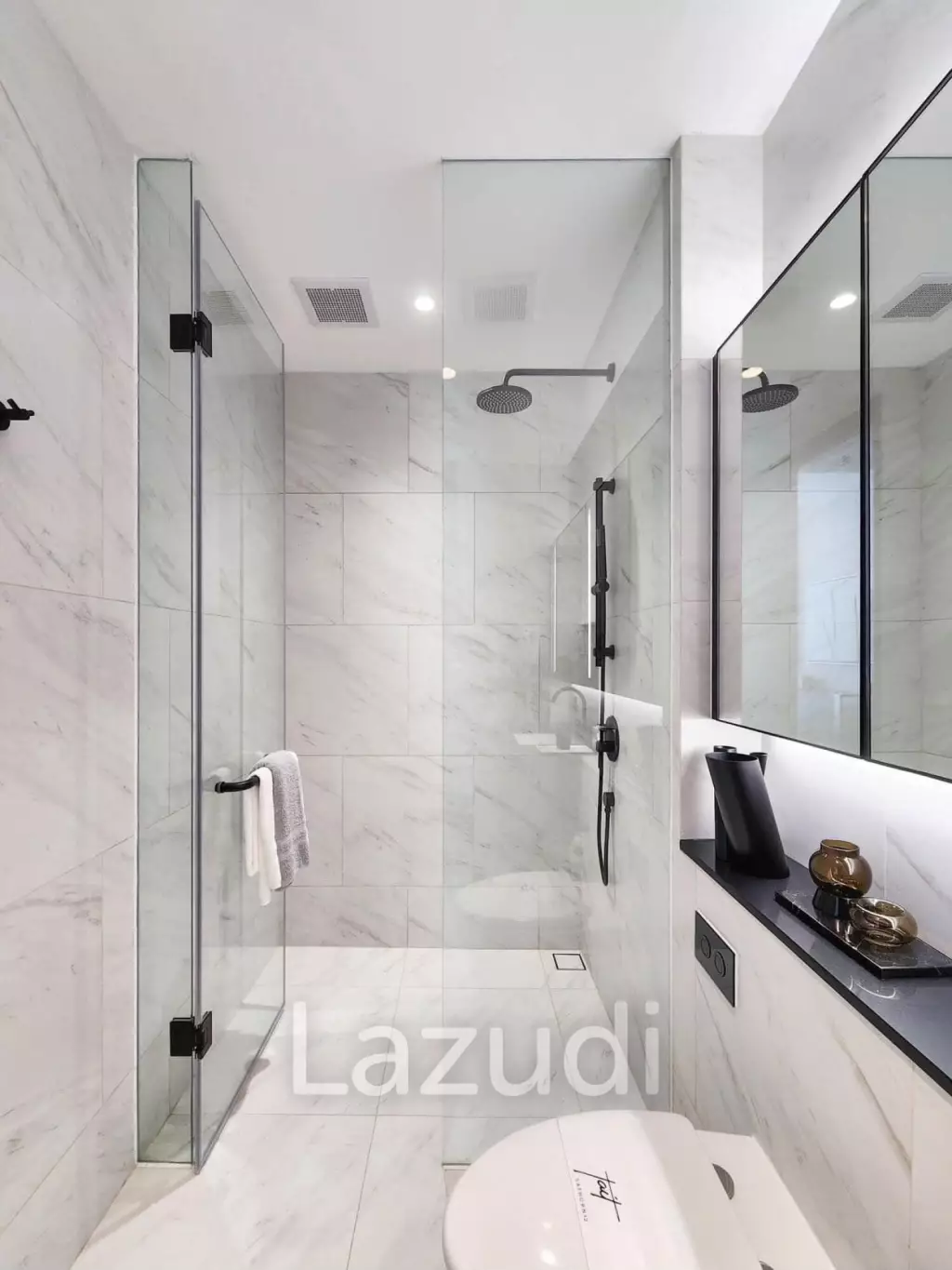 135 sqm modern 2 bedroom condo on 28th floor at Tait 12 Si Lom Bangkok