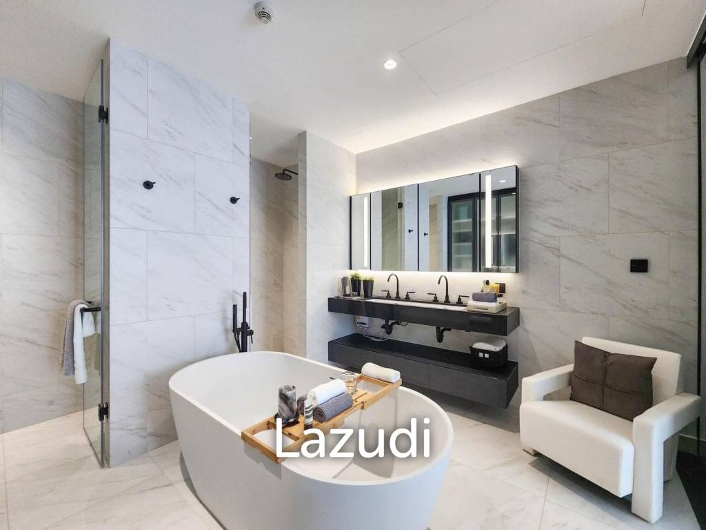 135 sqm modern 2 bedroom condo on 28th floor at Tait 12 Si Lom Bangkok
