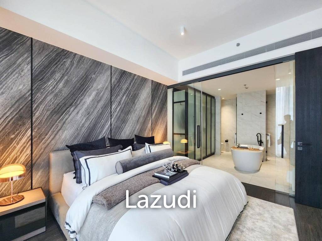 135 sqm modern 2 bedroom condo on 28th floor at Tait 12 Si Lom Bangkok