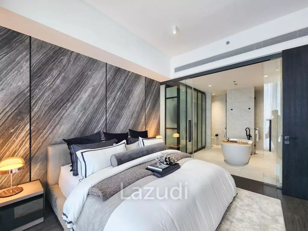 135 sqm modern 2 bedroom condo on 28th floor at Tait 12 Si Lom Bangkok
