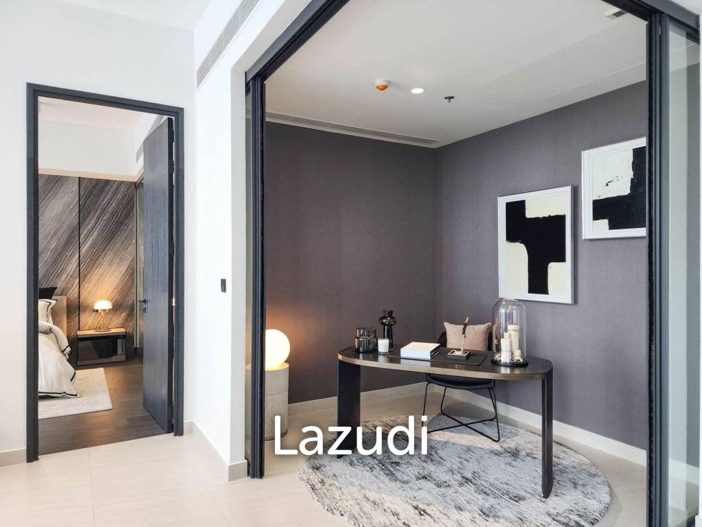 135 sqm modern 2 bedroom condo on 28th floor at Tait 12 Si Lom Bangkok