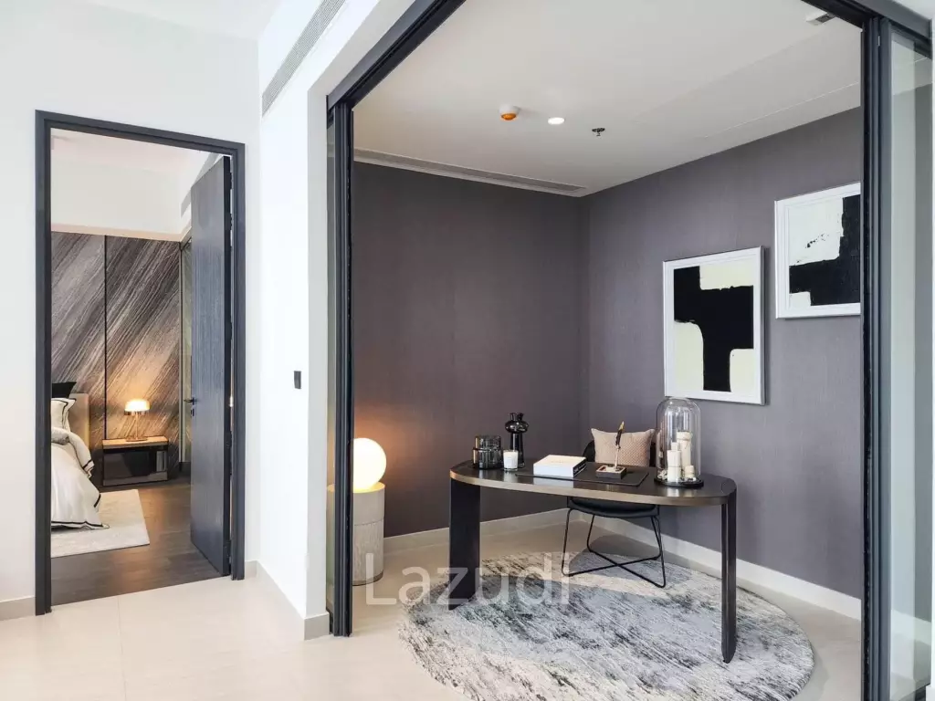 135 sqm modern 2 bedroom condo on 28th floor at Tait 12 Si Lom Bangkok