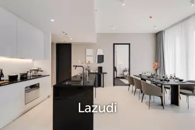 135 sqm modern 2 bedroom condo on 28th floor at Tait 12 Si Lom Bangkok