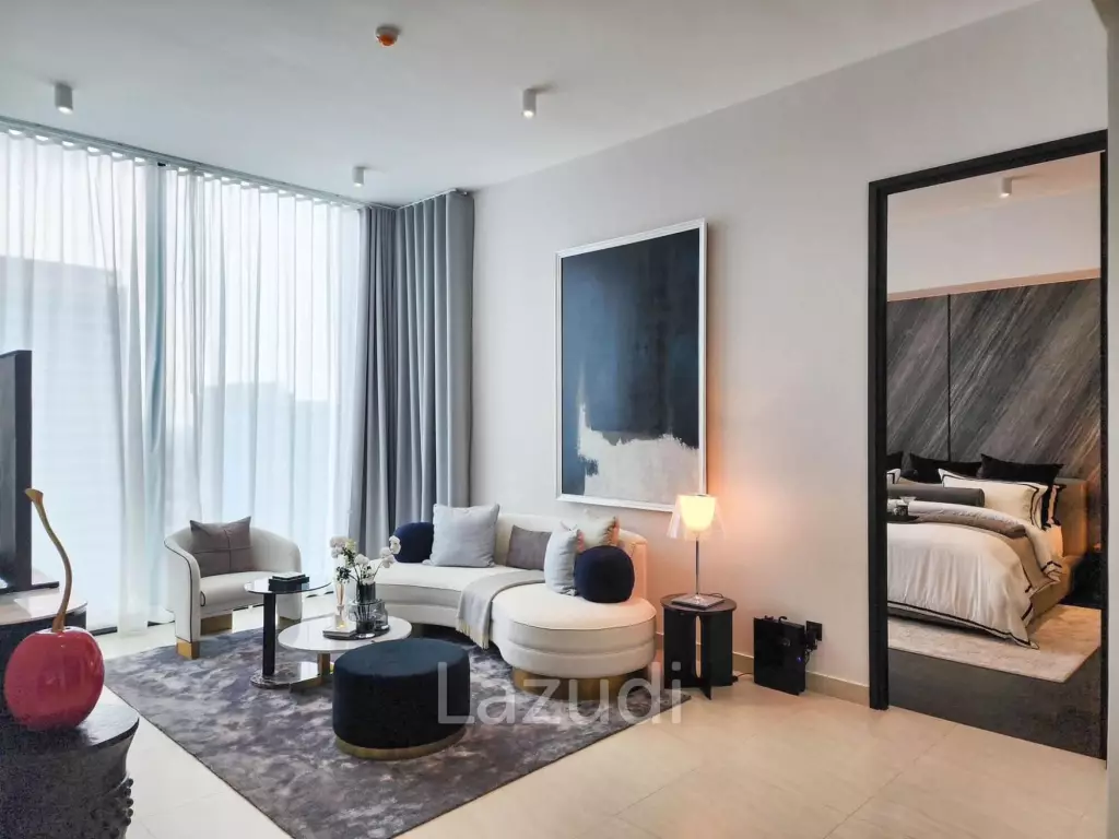 135 sqm modern 2 bedroom condo on 28th floor at Tait 12 Si Lom Bangkok