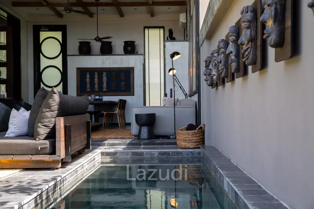 Stylish Modern 2-Bed Pool Villa in Prime Location