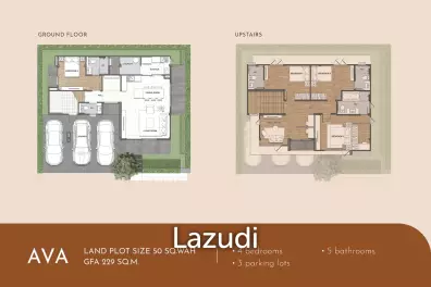 4 Bed 5 Bath Detached House For Sale in AVIAN Bangna KM.5