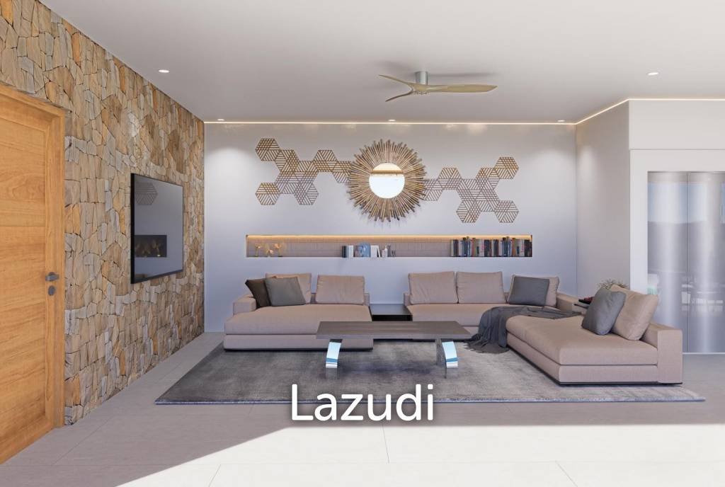 Luxury 5-Bedroom Villa with Cinema, Private Elevator & Sea Views