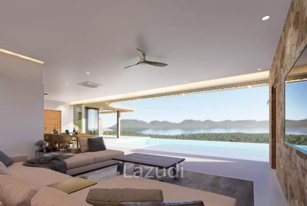 Luxury 5-Bedroom Villa with Cinema, Private Elevator & Sea Views
