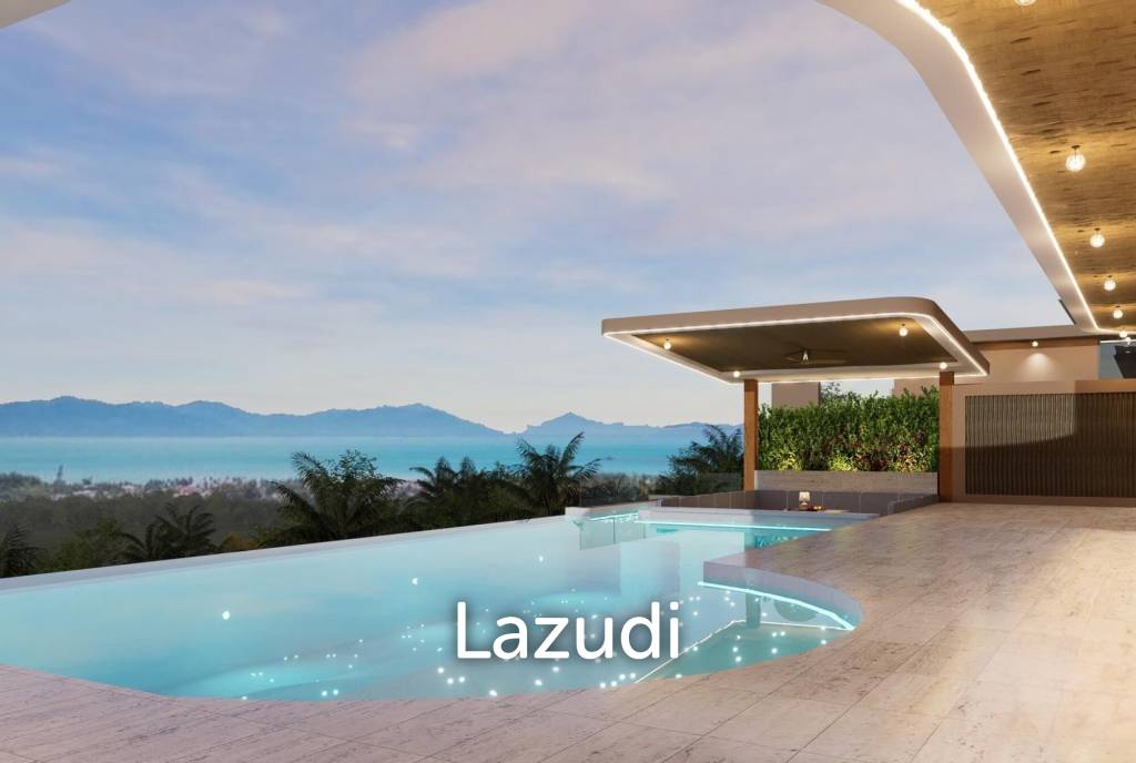 Luxury 5-Bedroom Villa with Cinema, Private Elevator & Sea Views