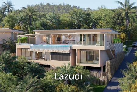 Luxury 5-Bedroom Villa with Cinema, Private Elevator & Sea Views