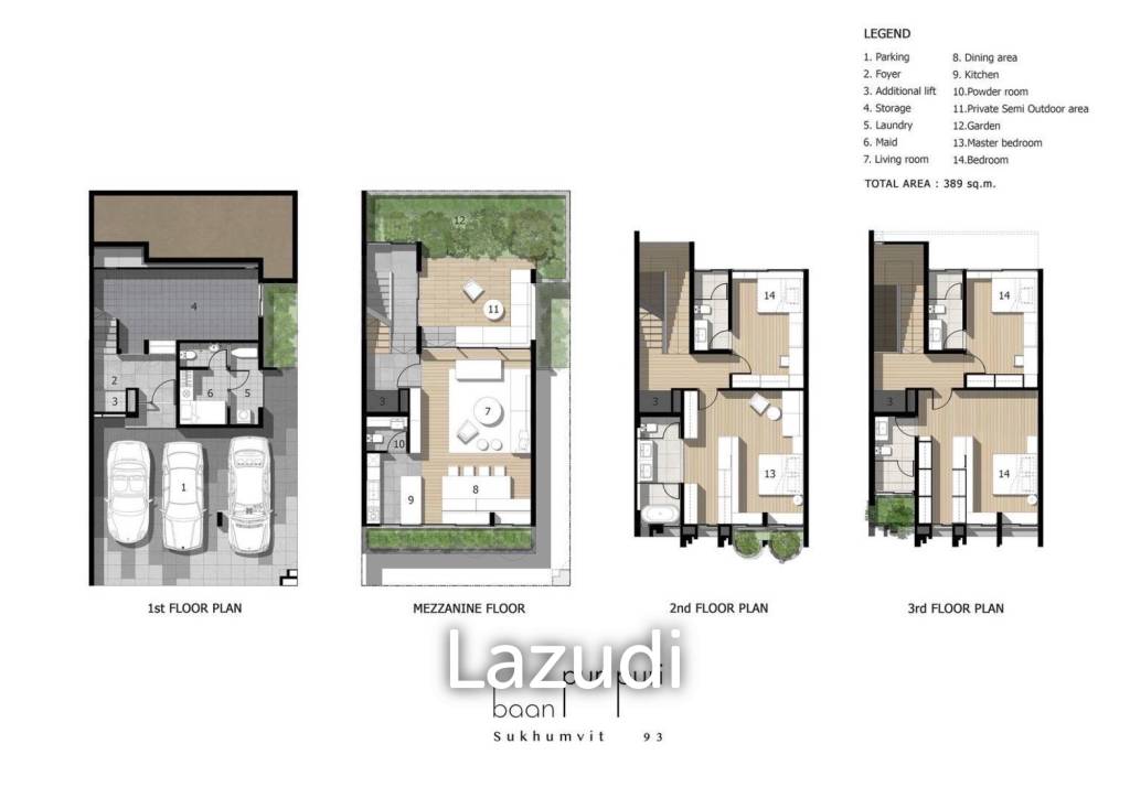 389 sqm modern detached home in Bang Chak Prakanong Bangkok