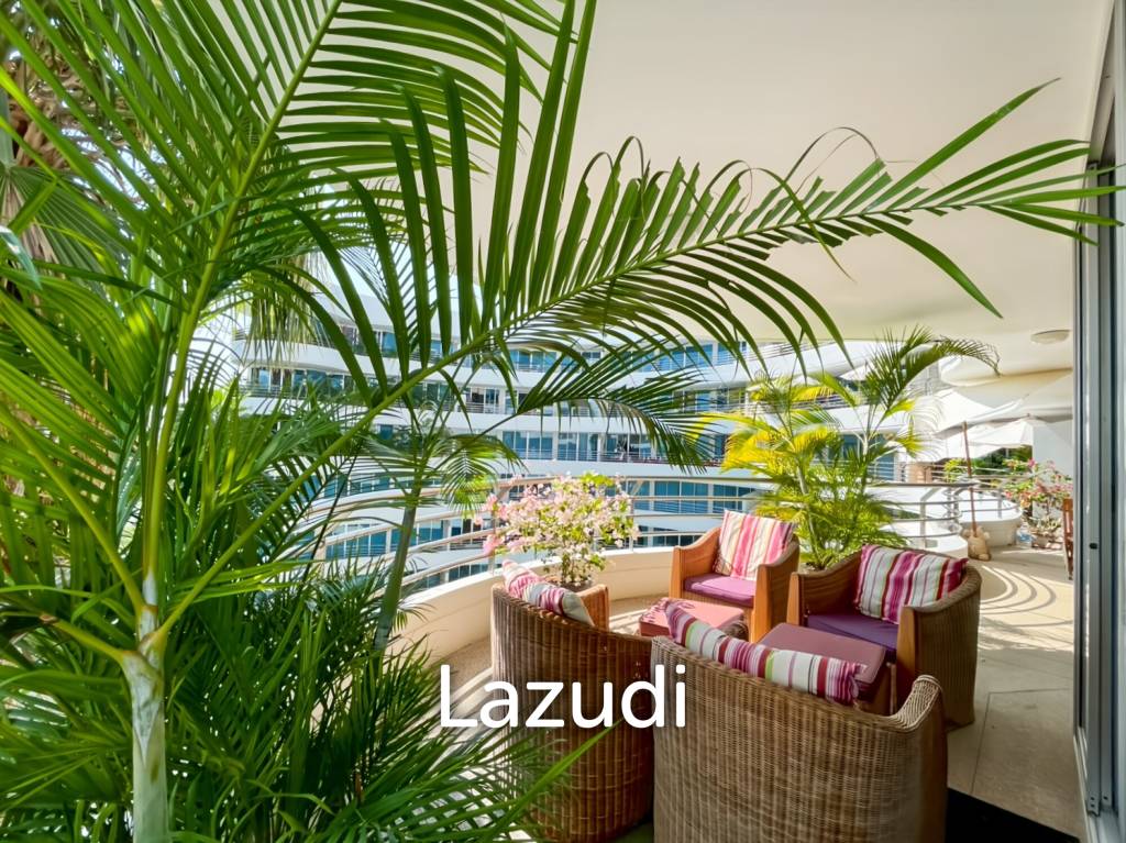 120 sqm Beachfront Condo at Baan Chai Talay Hua Hin with Large Balcony