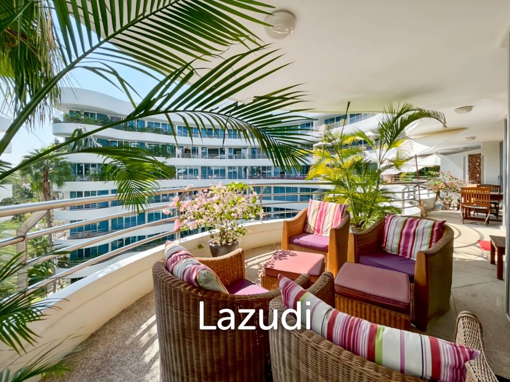 120 sqm Beachfront Condo at Baan Chai Talay Hua Hin with Large Balcony