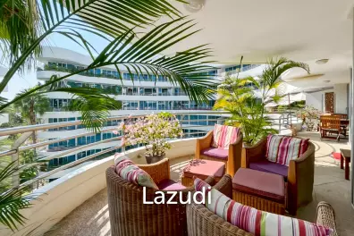 120 sqm Beachfront Condo at Baan Chai Talay Hua Hin with Large Balcony