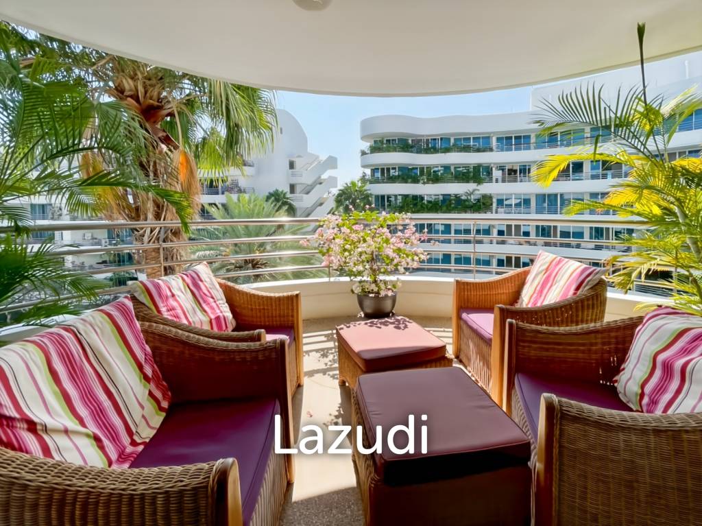120 sqm Beachfront Condo at Baan Chai Talay Hua Hin with Large Balcony