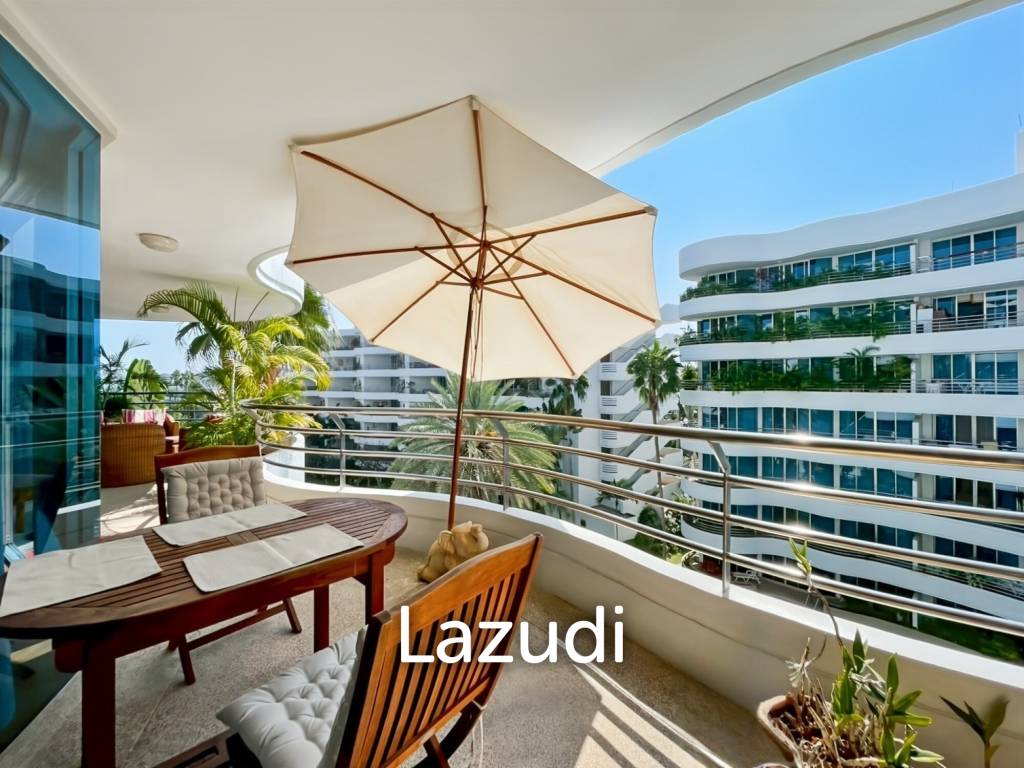 120 sqm Beachfront Condo at Baan Chai Talay Hua Hin with Large Balcony