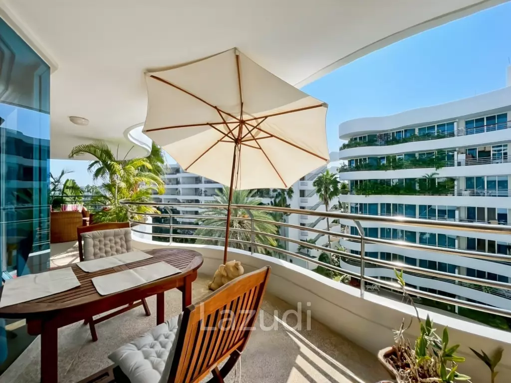 120 sqm Beachfront Condo at Baan Chai Talay Hua Hin with Large Balcony