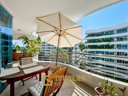 120 qm Wohnfläche / 2 Schlafzimmer + 2 Badezimmer / großer Balkon