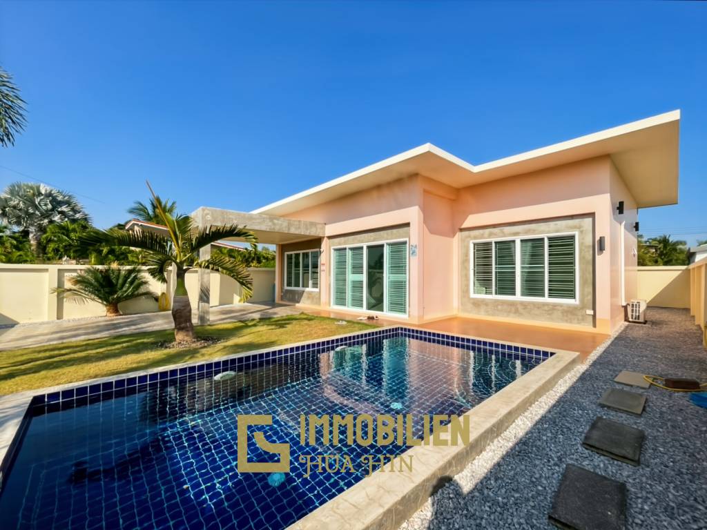 privater Pool / pflegeleichter Garten / 2 Schlafzimmer + 2 Badezimmer