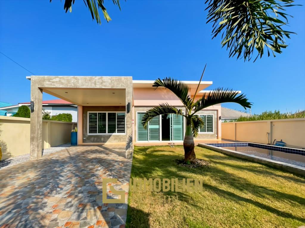 privater Pool / pflegeleichter Garten / 2 Schlafzimmer + 2 Badezimmer