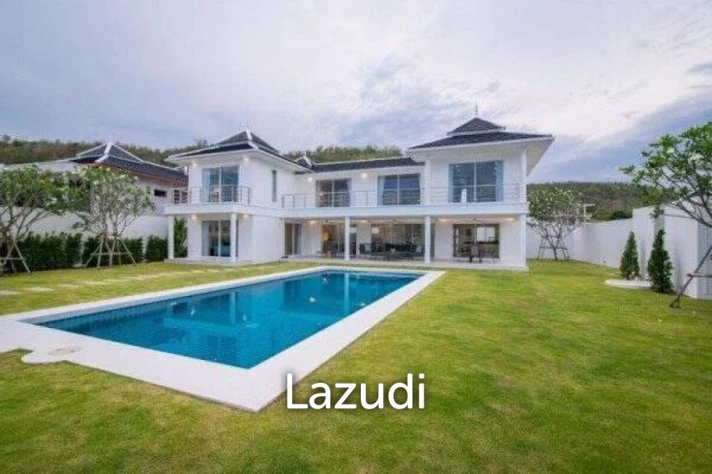 Best Quality & Luxury 2-Storey Pool Villa 4BR Near Town