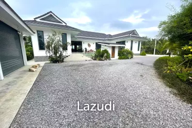 7,790 sq m plot of land / private fish pond / 420 sq m living and terrace space