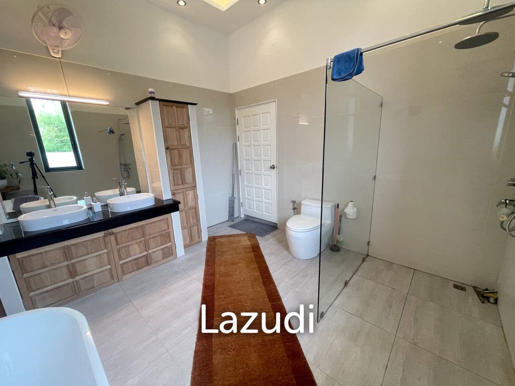 7,790 sq m plot of land / private fish pond / 420 sq m living and terrace space