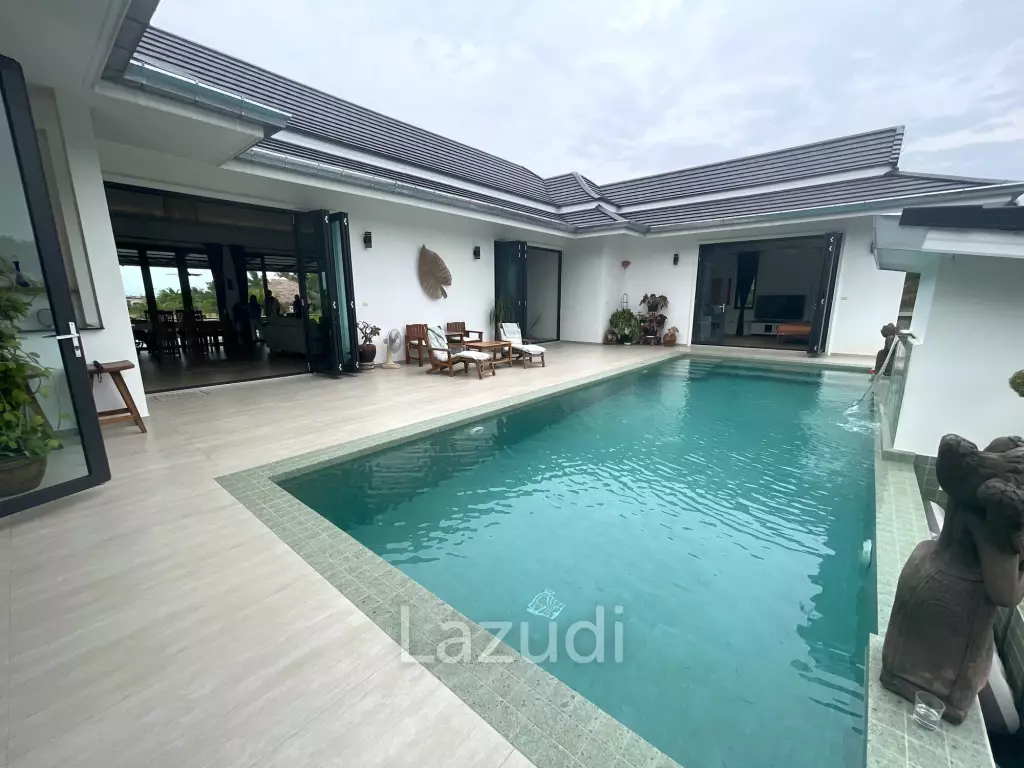 7,790 sq m plot of land / private fish pond / 420 sq m living and terrace space