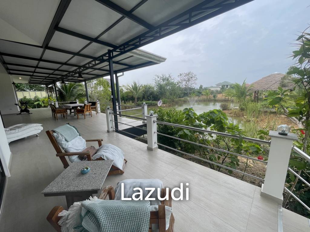 7,790 sq m plot of land / private fish pond / 420 sq m living and terrace space