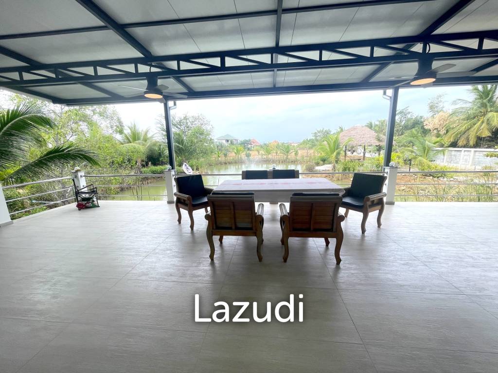 7,790 sq m plot of land / private fish pond / 420 sq m living and terrace space
